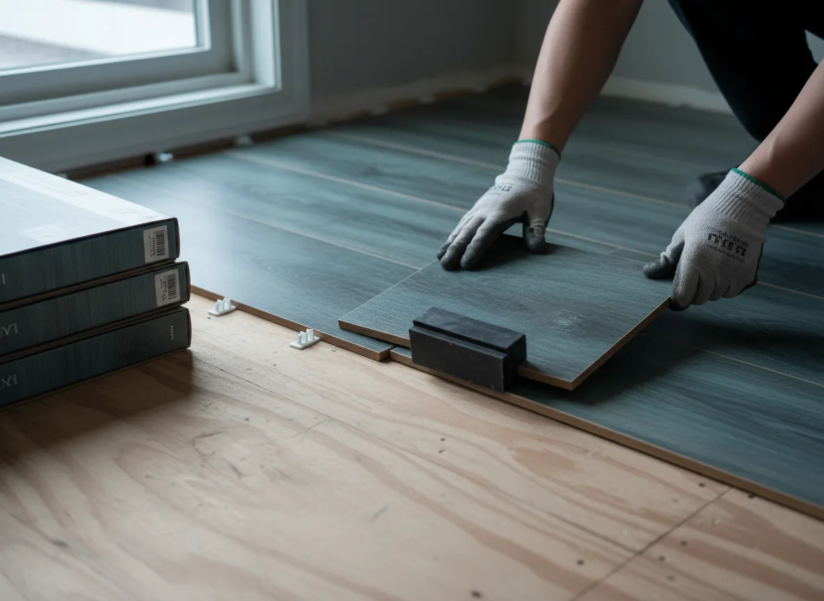 Luxury Vinyl Plank Installation company in Fessenden, ND